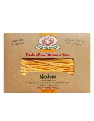 Pasta all'uovo Nastrini Rustichella D'Abruzzo 250 g