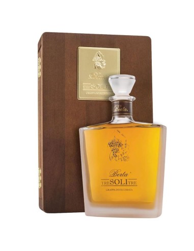 Grappa Tre Soli Tre Berta astuccio in... Grappa Tre Soli Tre Berta astuccio in...