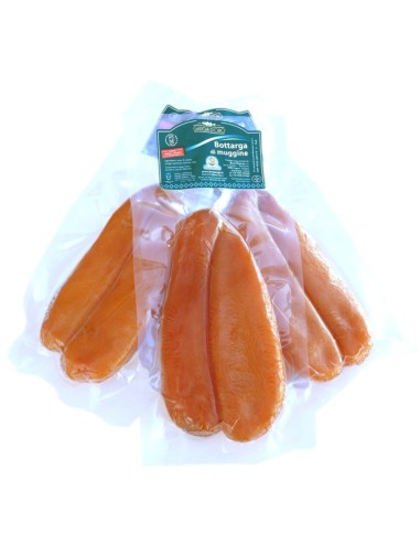Bottarga di Muggine Artigianale Sarda  Baffe intere da 90 g Gianluca Bencini