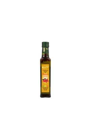 Olio aromatizzato al peperoncino Merzetti 25 cl