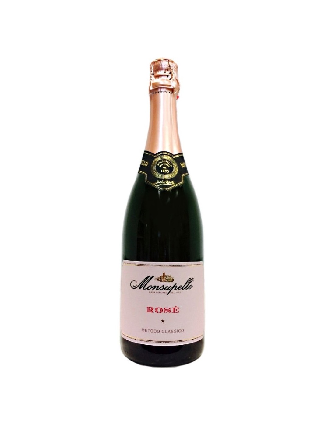 Brut Rosè sparkling wine Monsupello magnum 1,5 lt