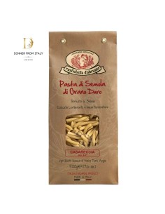 Pasta di semola di grano duro d'Abruzzo Casareccia Rustichella 500 gr