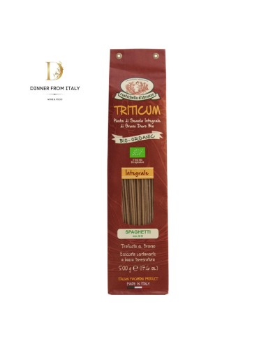 Spaghetti integrali Triticum bio Rustichella