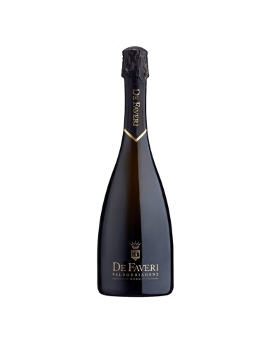 Valdobbiadene Prosecco DOCG Selezione Bottiglia Nera brut De Faveri 2019 1,5 lt