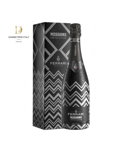 Trentodoc Ferrari Missoni Limited Edition Black & White Astucciato 75 cl