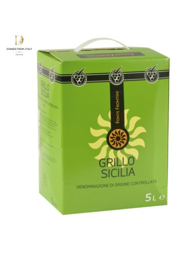 Sicilia DOC Grillo Fonte Frontini 5 lt