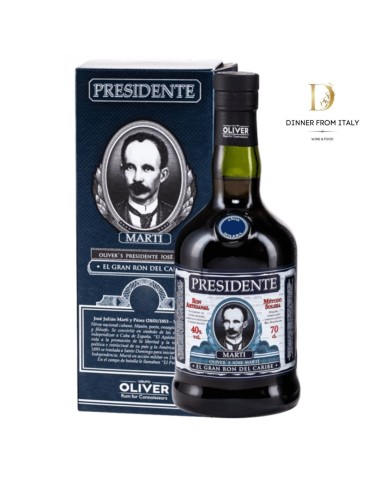 Rum Presidente Marti Añejo 23 Anos Solera 70cl Astucciato Rum Presidente Marti Añejo 23 Anos Solera 70cl Astucciato