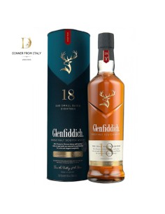 Glenfiddich Single Malt Scotch Whisky 18 Years Old 70cl Astucciato