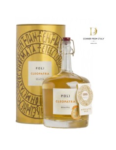 Grappa Di Moscato Cleopatra Oro Poli 70cl Astucciato