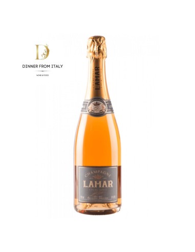 Champagne Brut Rosé Louis Lamar 75cl