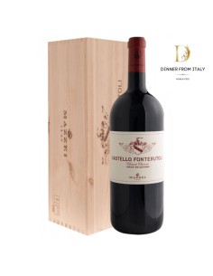 Chianti Classico DOCG Gran Selezione Castello Fonterutoli Mazzei 2019 magnum 1,5 lt cassetta in legno