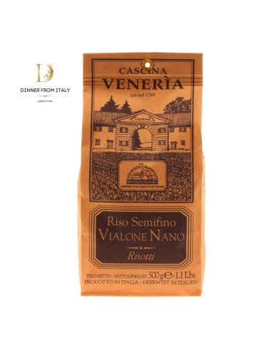 Riso Cascina Veneria vialone nano 1 kg