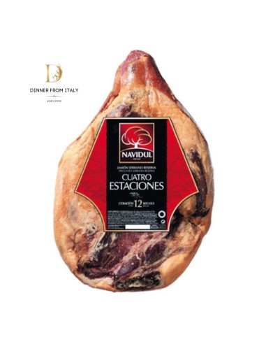 Campofrio Prosciutto crudo serrano riserva con osso 1 conf. 7,6 kg circa