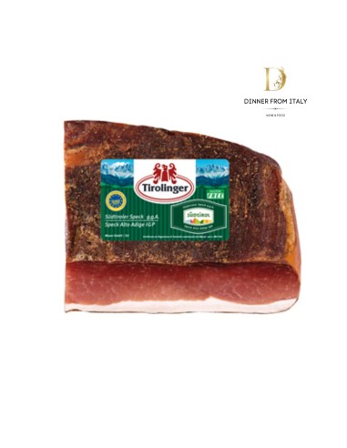 Speck Alto Adige gran riserva IGP Tirolinger 1/4 sottovuoto 1,12 kg circa
