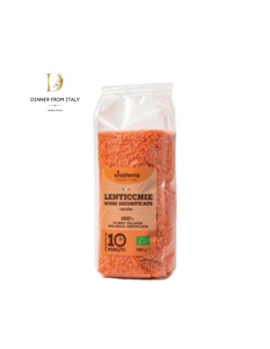 Lenticchie rosse bio decorticate Lofrese conf. 750 g