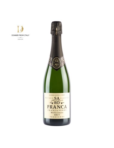 Trentodoc Millesimato Sarò Franca Guido F. Fendi 75cl Trentodoc Millesimato Sarò Franca Guido F. Fendi 75cl
