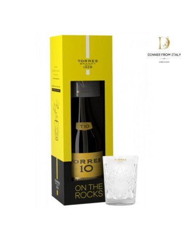Brandy Brandy Torres 10 Anni Gran Reserva 70cl Confezione Con Bicchiere