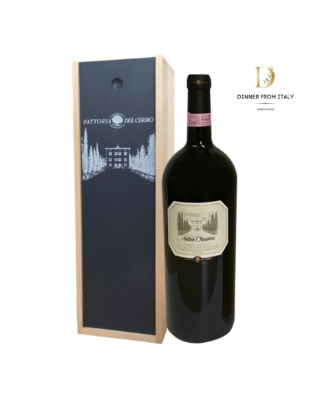 Vino Nobile Di Montepulciano DOCG Antica Chiusina Fattoria Del Cerro Tenute Del Cerro 2014 Magnum 1,5lt cassetta in legno