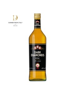 Rum scuro 37,5° Dark Diamonds White Diamonds