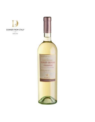 Vino bianco Valdadige DOC Pinot Grigio Sortesele Santi