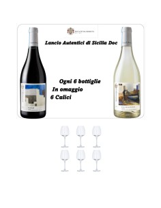 Calici da vino in omaggio