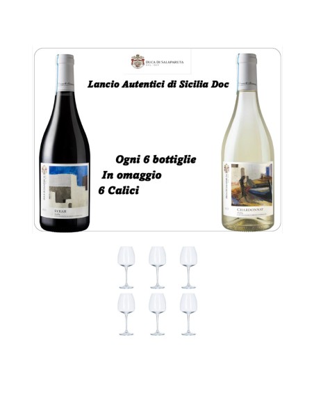 Calici da vino in omaggio