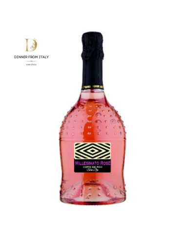 Spumante Millessimato extra dry rosato Corte dei Rovi 6 bott. x 75cl