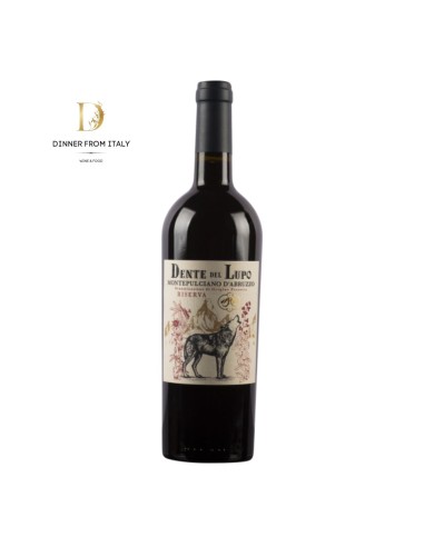 Montepulciano D'Abruzzo Riserva DOP Dente Del Lupo Rupicapra Tollo 2019 75 cl