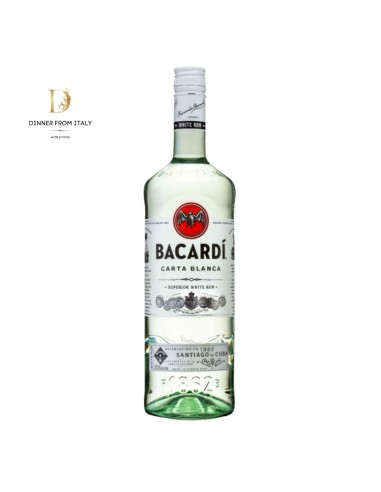 Rum Bacardi bianco 1 lt Rum Bacardi bianco 1 lt