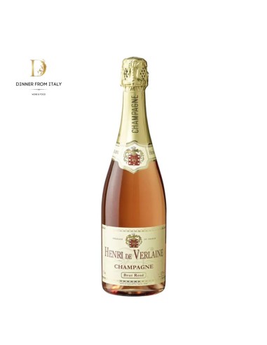 Champagne Rose brut Henri De Verlaine