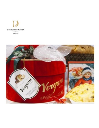 Vergani 1944 Il panettone di Milano scatola rossa 1 kg