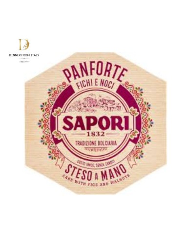 Sapori Panforte Fichi e Noci, Gusto...