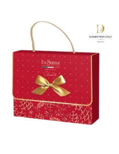 Borsa di Natale La Suissa con cioccolatini, 500 gr