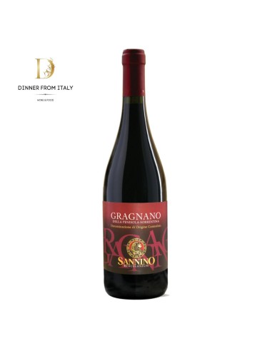 Gragnano Penisola Sorrentina DOC Sannino 2022 75 cl