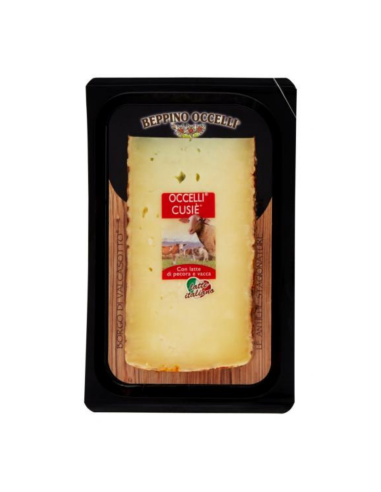 Cusie cheese with sheep's and cow's milk Occelli SV 140 gr.