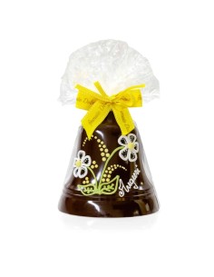Campana di cioccolato fondente extra con sorpresa CiocoArt 300 gr