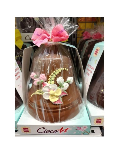 Campana di cioccolato al latte con... Campana di cioccolato al latte con...