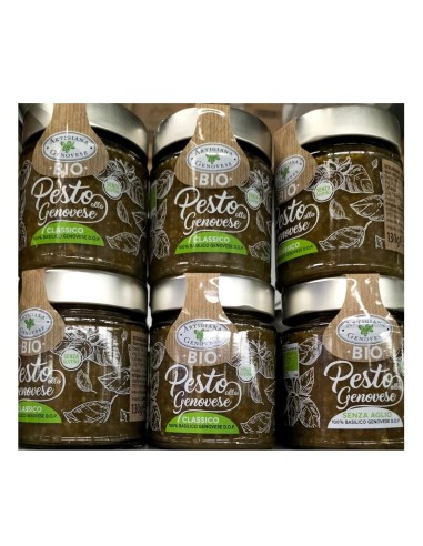 Pesto alla genovese classico bio Artigiana Genovese 130 gr