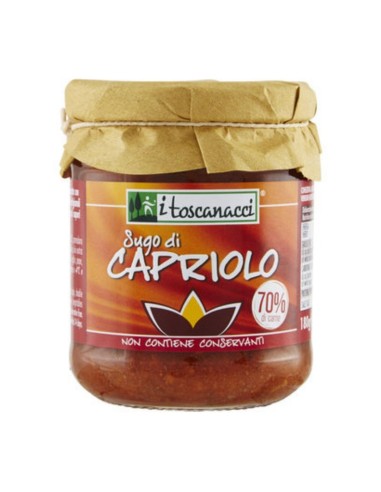 Sugo di capriolo I Toscanacci 180 gr