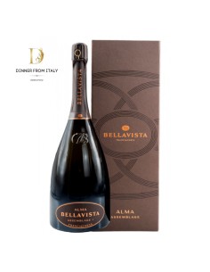 Franciacorta Alma Assemblage 1 Extra Brut Bellavista Magnum 1,5 lt Astucciato