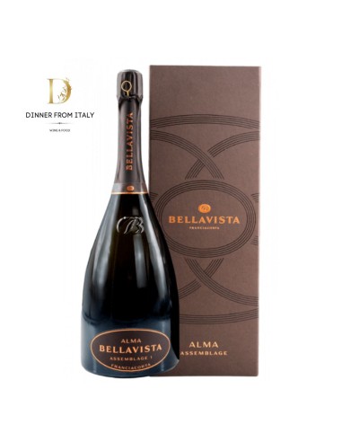 Franciacorta Alma Assemblage 1 Extra Brut Bellavista Magnum 1,5 lt Astucciato