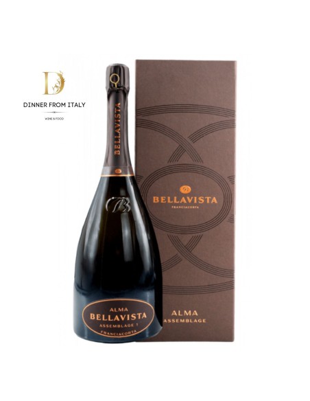 Franciacorta Alma Assemblage 1 Extra Brut Bellavista Magnum 1,5 lt Astucciato