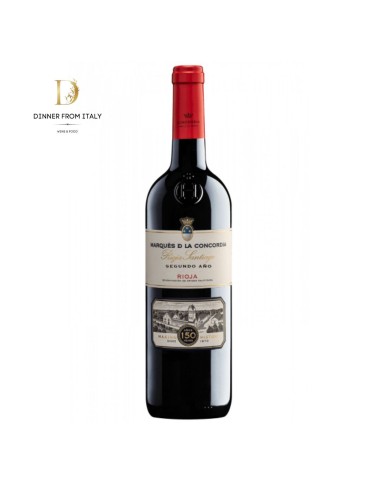 Rioja Santiago Tempranillo Marques De La Concordia