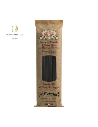 Linguine al nero di seppia Rustichella d'Abruzzo