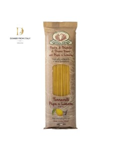Tonnarelli con pepe e limone Rustichella d'Abruzzo