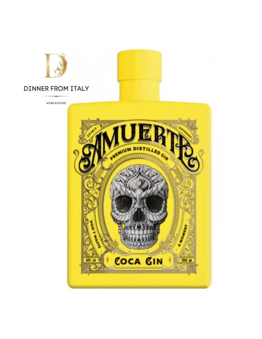 Gin Amuerte Coca Leaf Yellow 70cl Gin Amuerte Coca Leaf Yellow 70cl