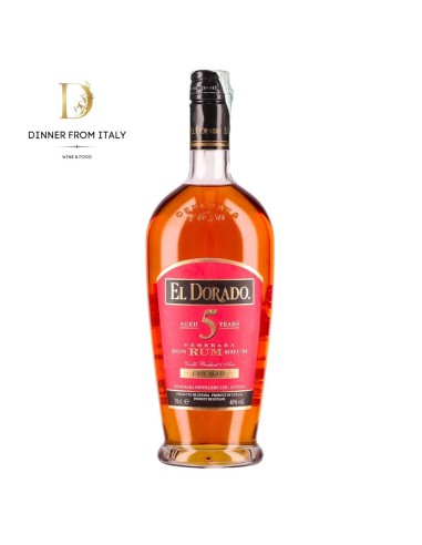 Rum Demerara Eldorado 5 anni Guyana