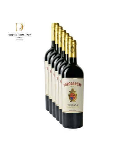 Toscana Rosso IGT Borgobruno 6... Toscana Rosso IGT Borgobruno 6...