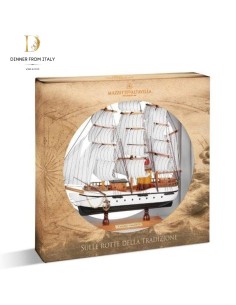 Confezione regalo
Mazzetti D'Altavilla
Veliero in legno
con grappa 40° invecchiata