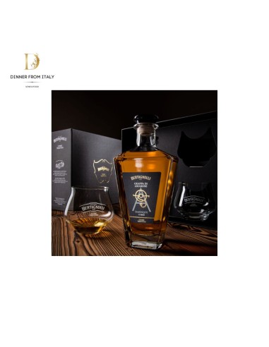 Grappa di Amarone Barrique Gift Set with 2 Bertagnolli 70cl Balloons